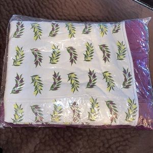 kickee pants print ruffle stroller blanket